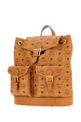 Printed synthetic leather backpack -  | Wise
