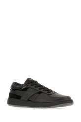 Black leather G Move sneakers -  | Wise