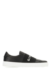 Black leather sneakers -  | Wise