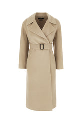 Cappuccino wool Manu coat -  | Wise
