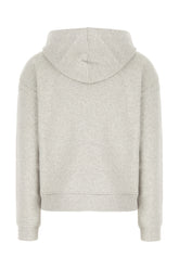 Melange grey cotton blend sweatshirt -  | Wise