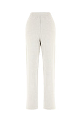 Melange grey cotton joggers -  | Wise