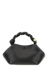 Black synthetic leather small Bou handbag -  | Wise