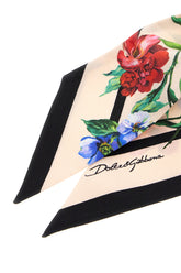 Printed silk foulard -  | Wise