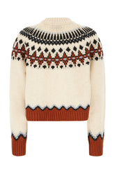 Maglione in lana ricamata -  | Wise