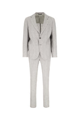 Embroidered linen suit -  | Wise