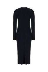 Midnight bue viscose blend dress -  | Wise