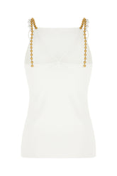 White viscose blend top -  | Wise