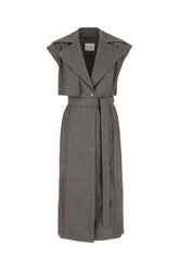Grey wool trench -  | Wise