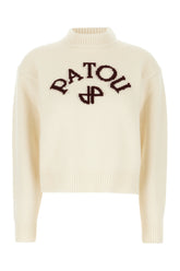 Maglione in misto lana avorio -  | Wise