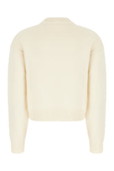 Maglione in misto lana avorio -  | Wise