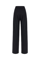 Pantalone in lana stretch nera -  | Wise