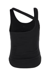 Top in cotone nero -  | Wise