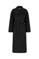 Black wool coat -  | Wise