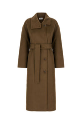 Brown wool coat -  | Wise