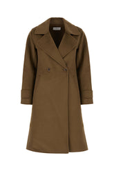 Brown wool coat -  | Wise