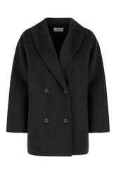 Slate wool coat -  | Wise