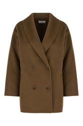 Brown wool coat -  | Wise