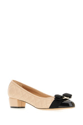 Two-tone nappa leather Vara pumps -  | Wise