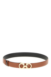 Brown leather belt -  | Wise