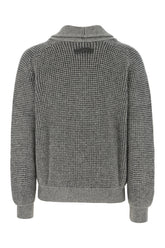 Grey cashmere blend cardigan -  | Wise