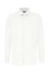 White stretch cotton shirt -  | Wise