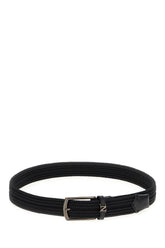 Black fabric belt -  | Wise