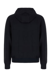 Black polyester sweatshirt -  | Wise