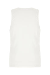 White stretch cotton top -  | Wise