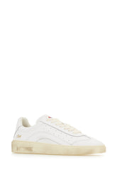 White leather Rider sneakers -  | Wise
