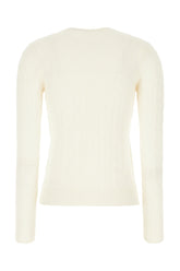 Maglione in misto lana avorio -  | Wise