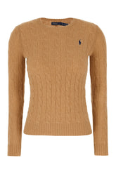 Maglione in misto lana biscotto -  | Wise