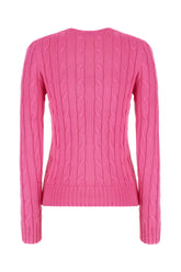 Maglione in misto lana fucsia -  | Wise
