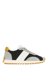 Multicolor fabric and suede sneakers -  | Wise