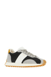 Multicolor fabric and suede sneakers -  | Wise