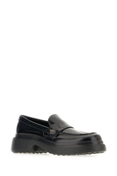 Black leather loafers -  | Wise