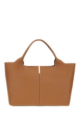 Borsa a mano media in pelle cammello -  | Wise