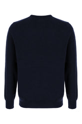 Midnight blue wool sweater -  | Wise
