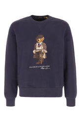 Blue cotton blend sweater -  | Wise