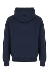Felpa in misto cotone blu navy -  | Wise