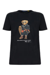 Black cotton t-shirt -  | Wise