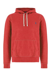 Red cotton blend sweatshirt -  | Wise