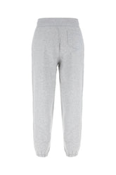Grey cotton blend joggers -  | Wise