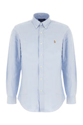 Light blue poplin shirt -  | Wise