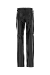 Black nappa leather pants -  | Wise