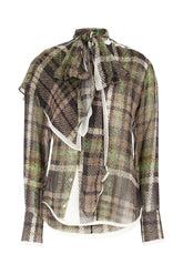 Printed silk blouse -  | Wise