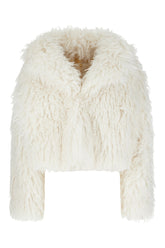 Cappotto in eco pelliccia bianca -  | Wise