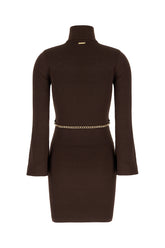 Brown wool dress -  | Wise