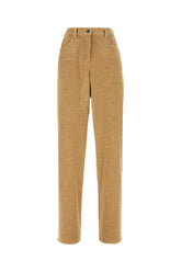 Pantalone in lana ocra -  | Wise