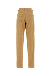 Pantalone in lana ocra -  | Wise